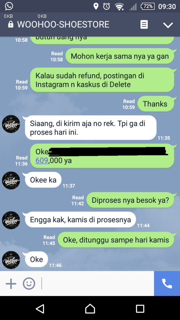 Surat Terbuka untuk ID Instagram woohoo_jkt | Sudah bayar, seller tidak ada kabar