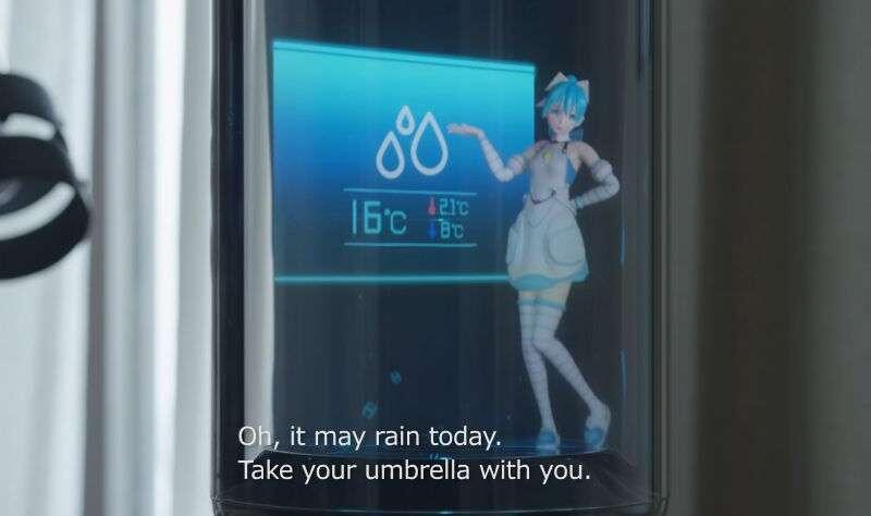 &quot;Gatebox&quot;, Gadget Yang Dijuluki sebagai Virtual &quot;Waifu&quot; Assistant