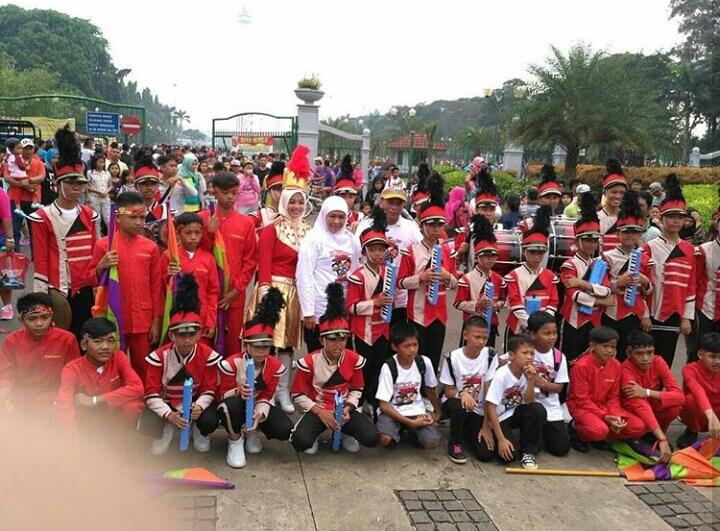 Tim Marching  Band  Panti Anak  Menangkan Kejuaraan Festival 