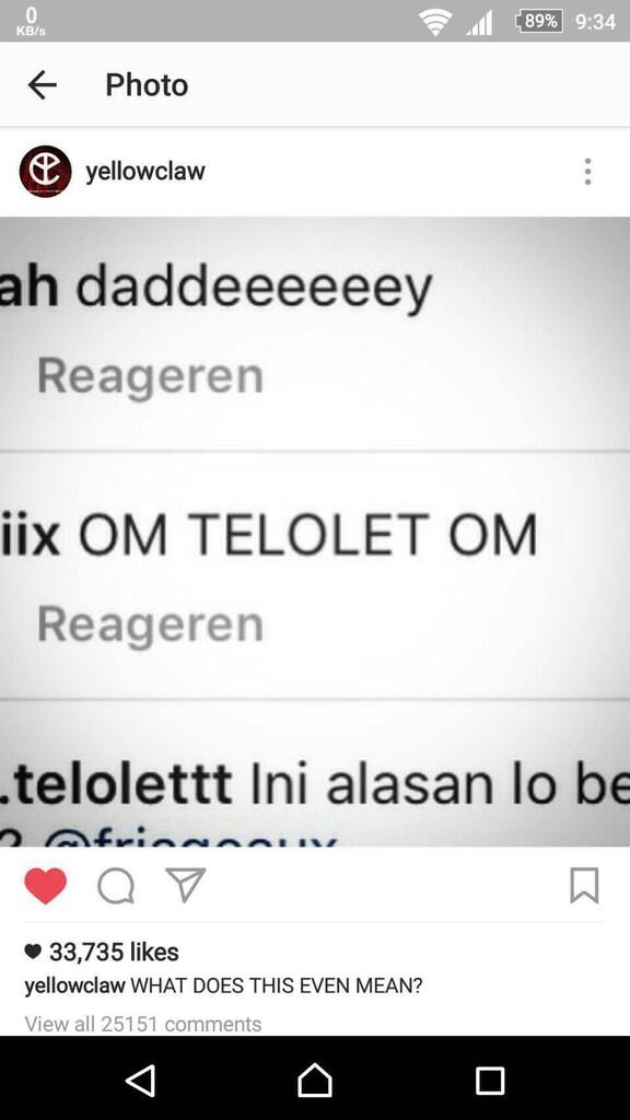 SAAT TELOLET MENJADI VIRAL