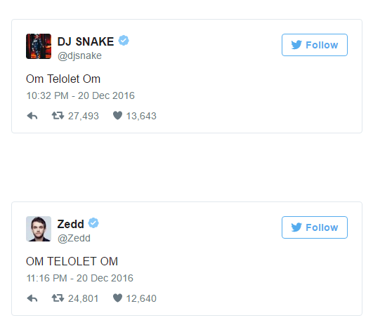 OM TELOLET OM MENDUNIA