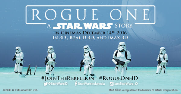 Film yang Paling Ditunggu-tunggu, Rogue One: A Star Wars Story