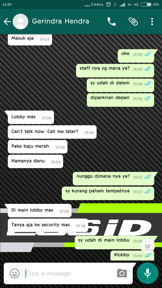 PENIPUAN COD JUAL BELI HANDPHONE DI HOTEL