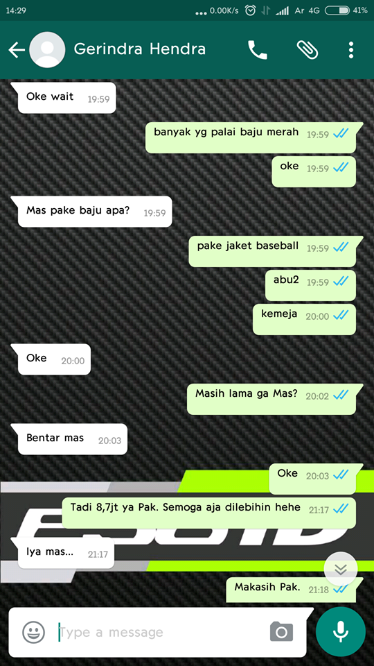 PENIPUAN COD JUAL BELI HANDPHONE DI HOTEL