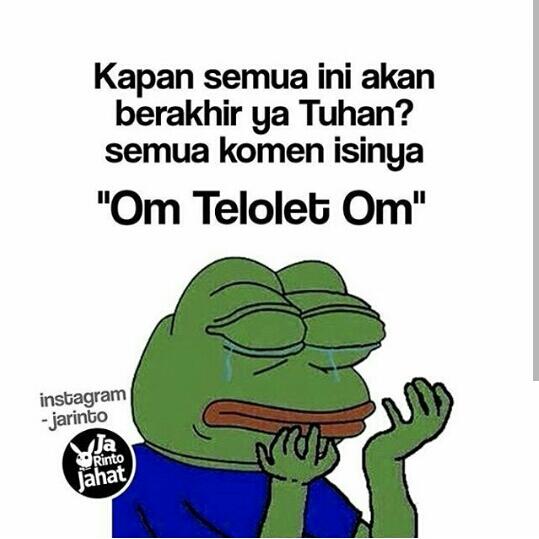 Meme &quot;Om Telolet Om' Kocak Muncul Ikut Meramaikan