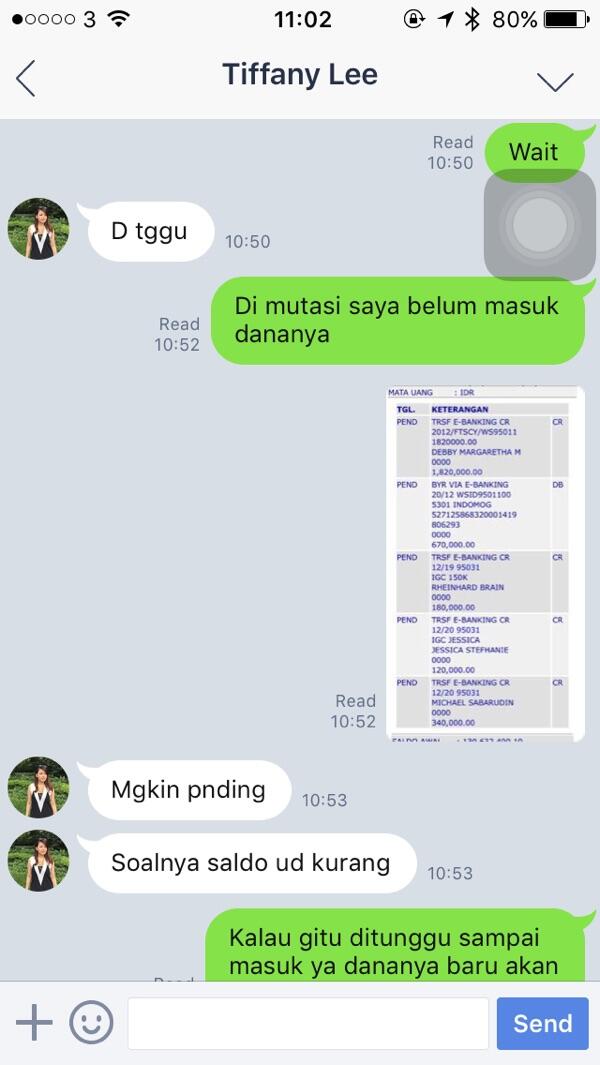 Hati2 penipuan