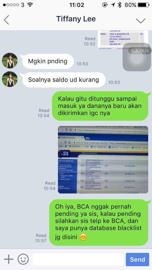 Hati2 penipuan
