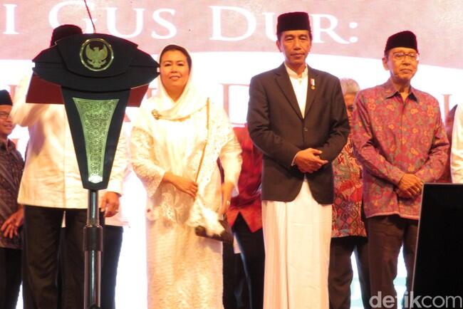 Sapa 3 Cagub DKI di Haul Gus Dur, Jokowi: Mbok yang Rukun!