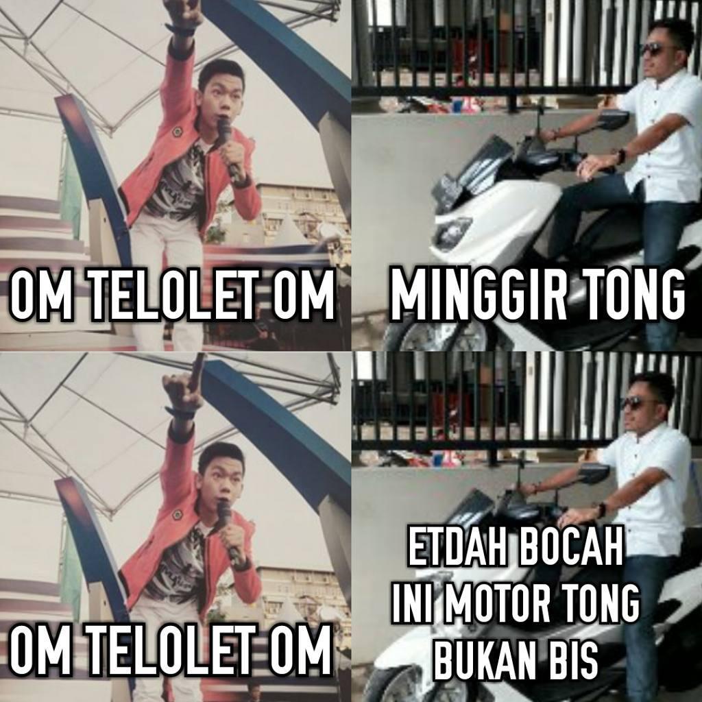 Meme &quot;Om Telolet Om' Kocak Muncul Ikut Meramaikan