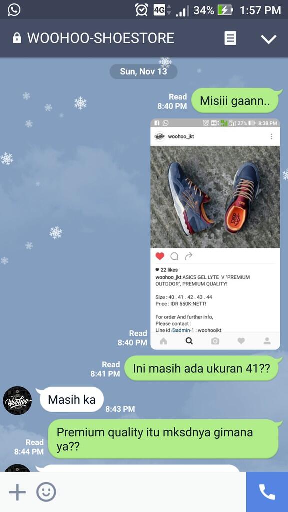 surat terbuka untuk ID @woohoo_jkt Instagram (Seller Sneakers)