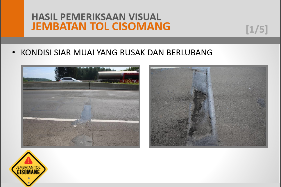 Jembatan Cisomang Bergeser 53 Cm, Menteri PU: Mobil Kecil Boleh Lewat