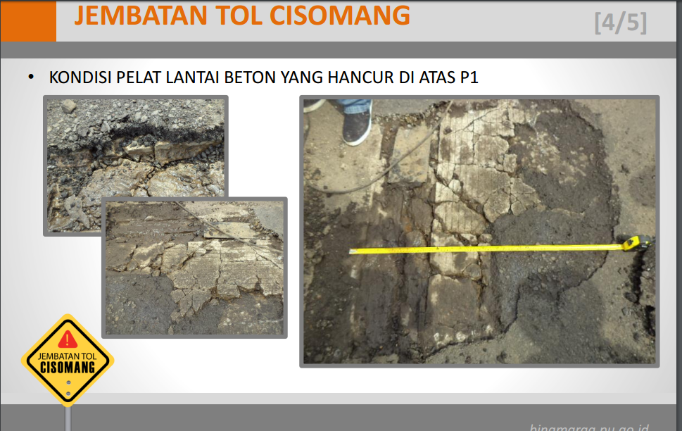Jembatan Cisomang Bergeser 53 Cm, Menteri PU: Mobil Kecil Boleh Lewat