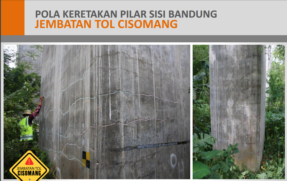 Jembatan Cisomang Bergeser 53 Cm, Menteri PU: Mobil Kecil Boleh Lewat