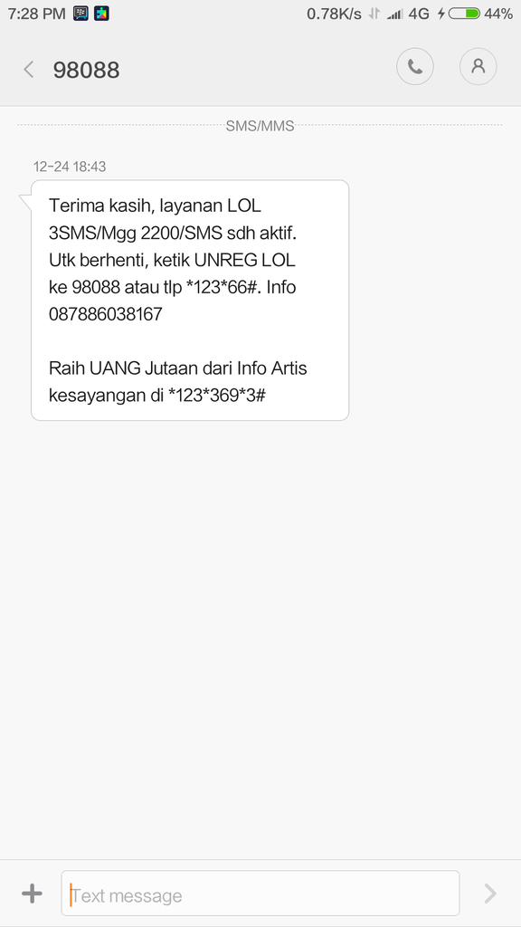 Info kartu XL