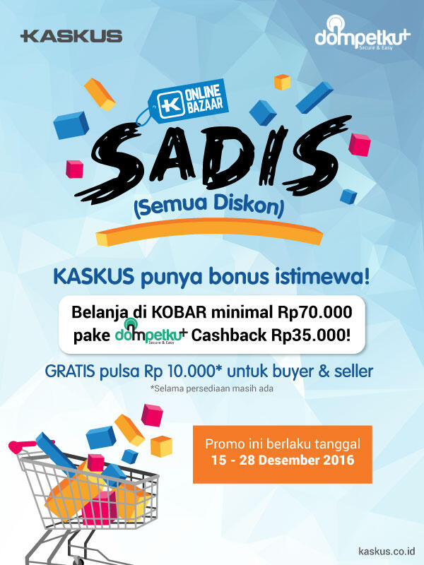 &#91;Official Promo&#93; Jelang Liburan di KASKUS, Belanja Rp70.000 Cashback Rp35.000!