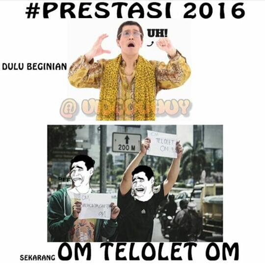 Meme &quot;Om Telolet Om' Kocak Muncul Ikut Meramaikan