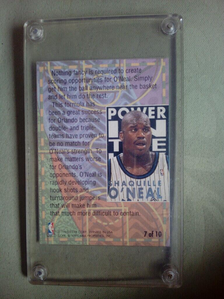 &#91;ASK&#93; Harga Shaquille O'Neal Fleer Ultra '94-'95