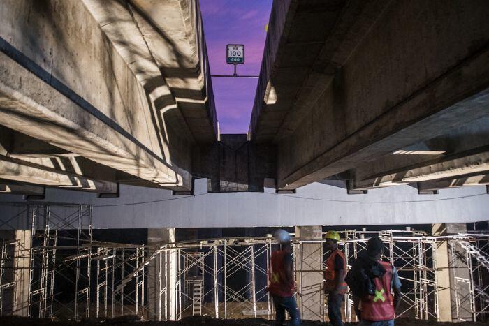 Jembatan Cisomang masih aman dilalui kendaraan kecil