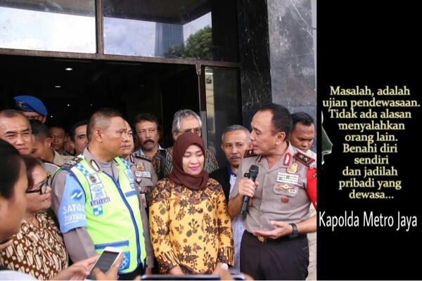 Foto Foto Himbauan dan kegiatan Kapolda Metro Jaya