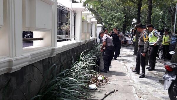 kapolresta sidoarjo pimpin lansung anggota gegana