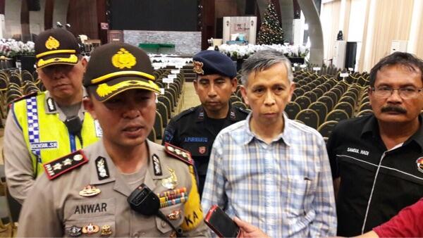 kapolresta sidoarjo pimpin lansung anggota gegana