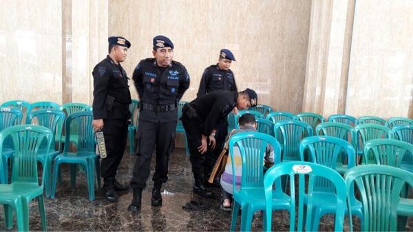 kapolresta sidoarjo pimpin lansung anggota gegana