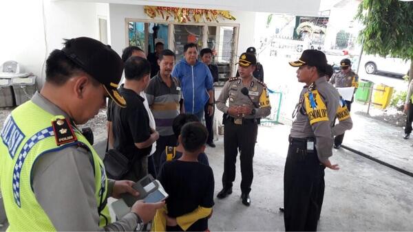 kapolresta sidoarjo pimpin lansung anggota gegana