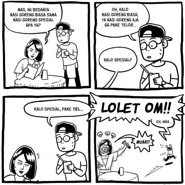 15 Komik strip 'Om telolet Om' ini siap bikin kamu ketawa puas