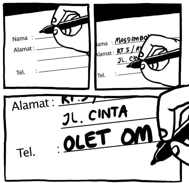 15 Komik strip 'Om telolet Om' ini siap bikin kamu ketawa puas