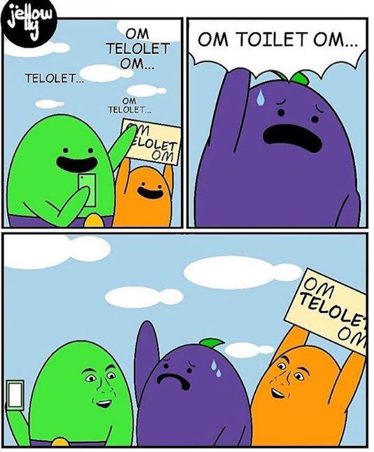 15 Komik strip 'Om telolet Om' ini siap bikin kamu ketawa puas
