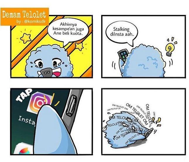 15 Komik strip 'Om telolet Om' ini siap bikin kamu ketawa puas