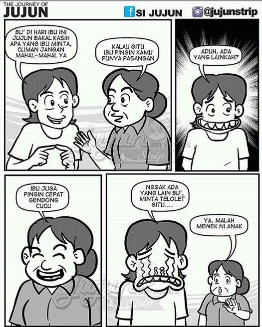 15 Komik strip 'Om telolet Om' ini siap bikin kamu ketawa puas