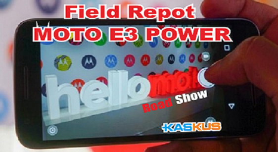 ◄۞[FIELD REPORT] HEBOH DAN SERU MOTO E3 POWER ROAD SHOW SURABAYA"۞►
