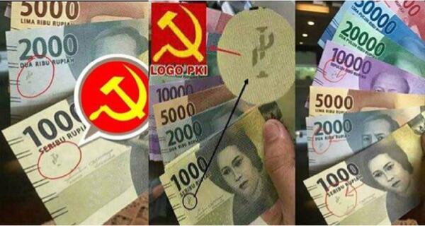 Benarkah uang cetakan baru mengandung unsur PKI, bagaimana menurut agan?