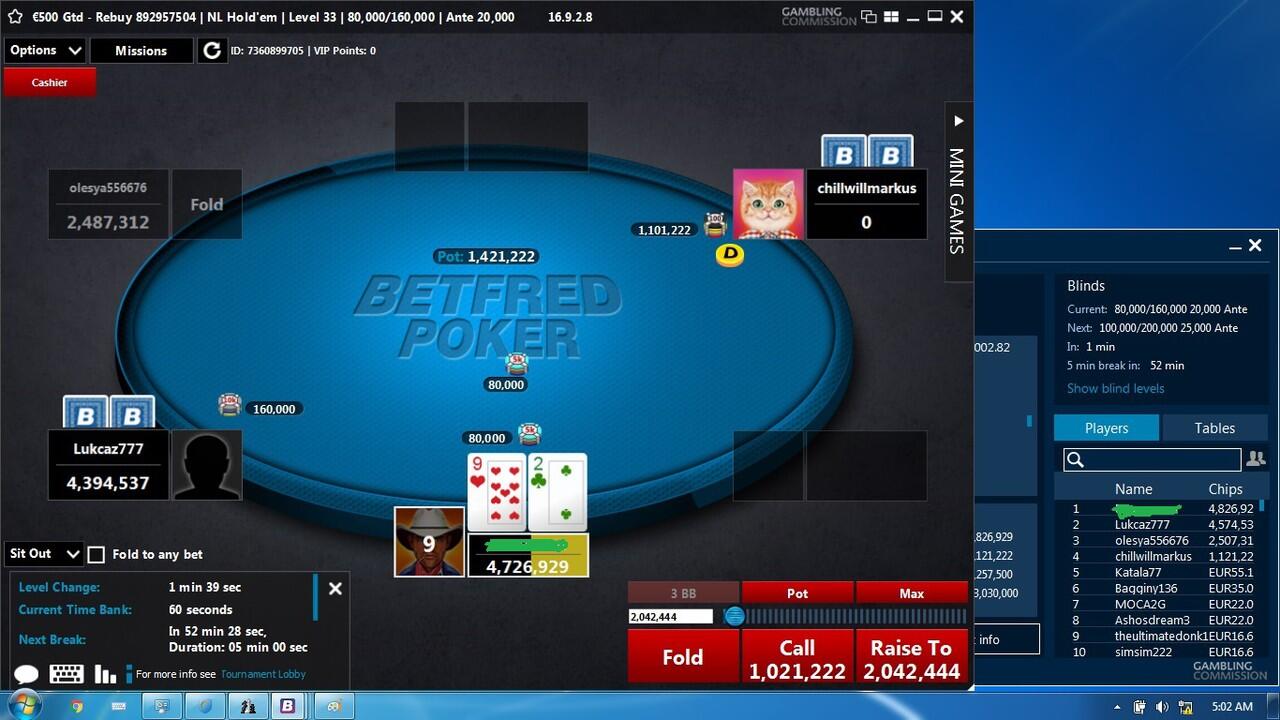 Player iPoker Masuk Gan