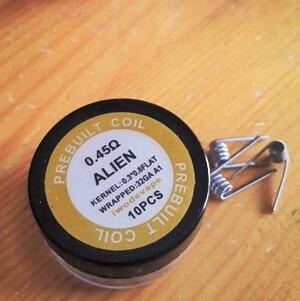 Aksesoris Coil for Vaporizer (Kapas MUJI, Clapton, Alien, Juggernaut)