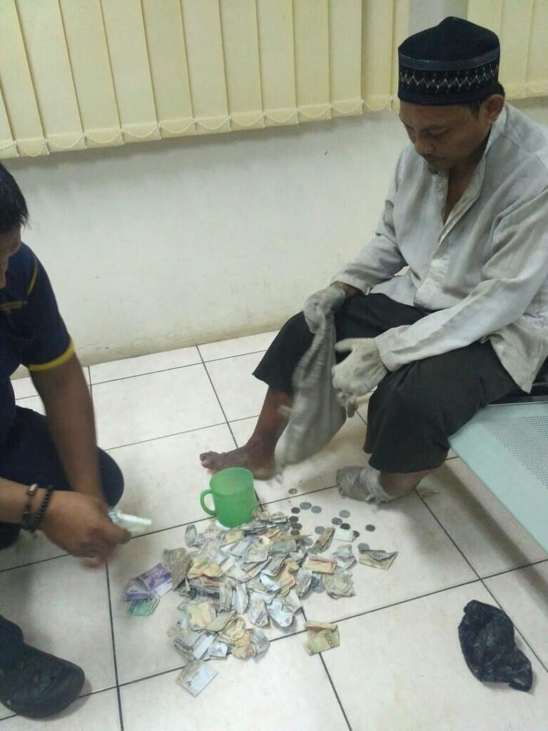 Lagi ! Pengemis Modus diamankan P3S Jakarta Barat