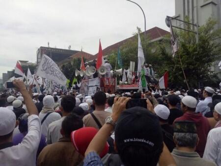 Polisi Berterima Kasih Pengunjuk Rasa Tertib