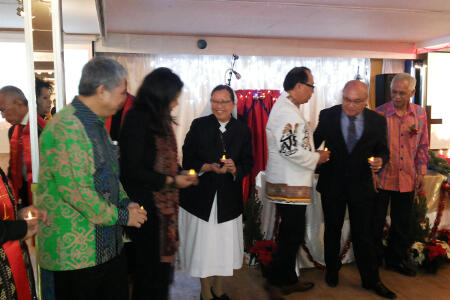 WNI di Belanda Rayakan Natal di KBRI