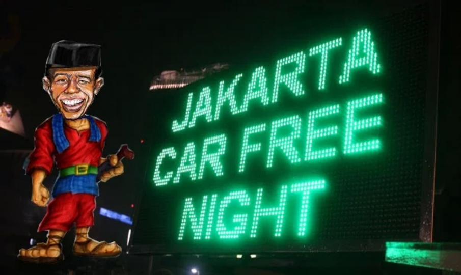 Pesta Malam Tahun Baru di Jakarta, Ini Rute dan Tempat Parkirnya