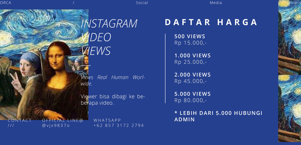 Jasa Tambah Instagram Video View