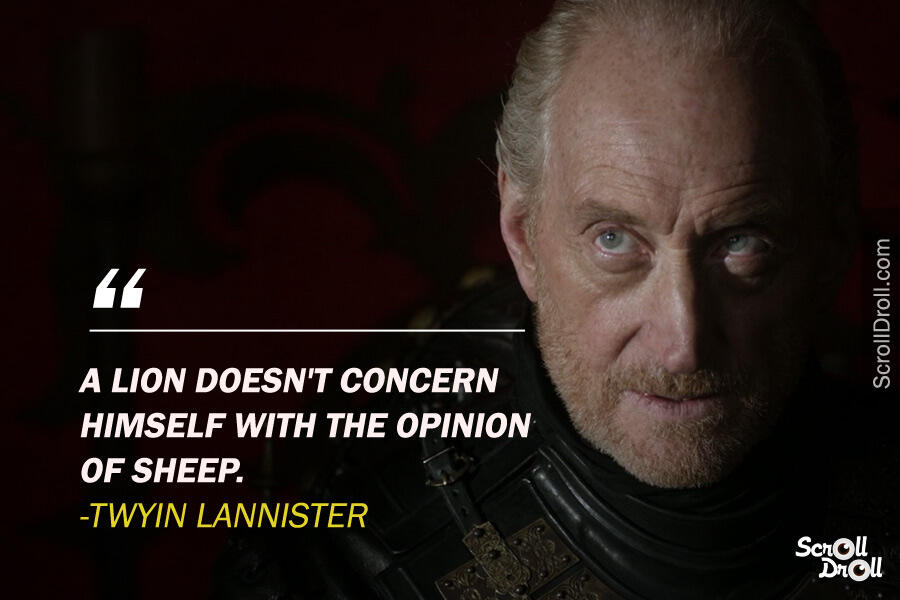 10 Quotes terbaik di film Game of Throne