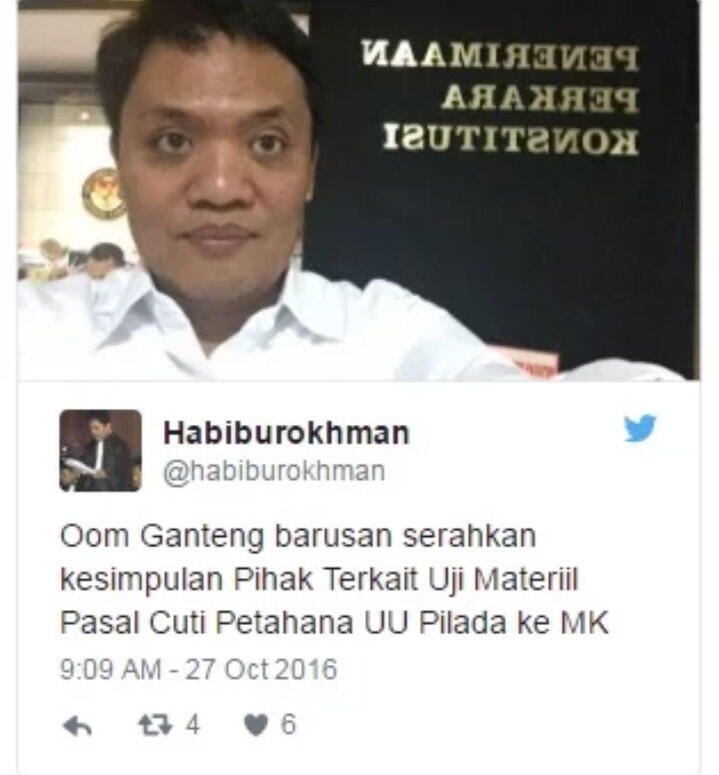 Habiburokhman : GUE Juga Bisa Jadi Gubernur
