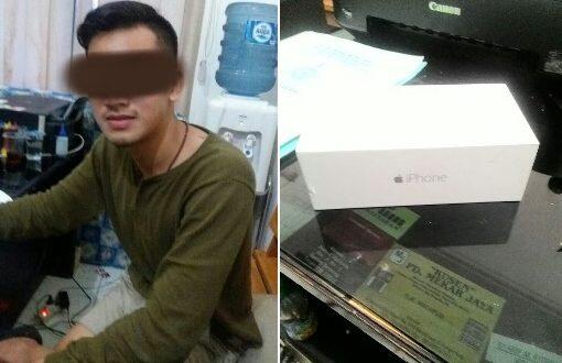 Pria Tampan Ini Curi Iphone 6 di Mall Karawaci