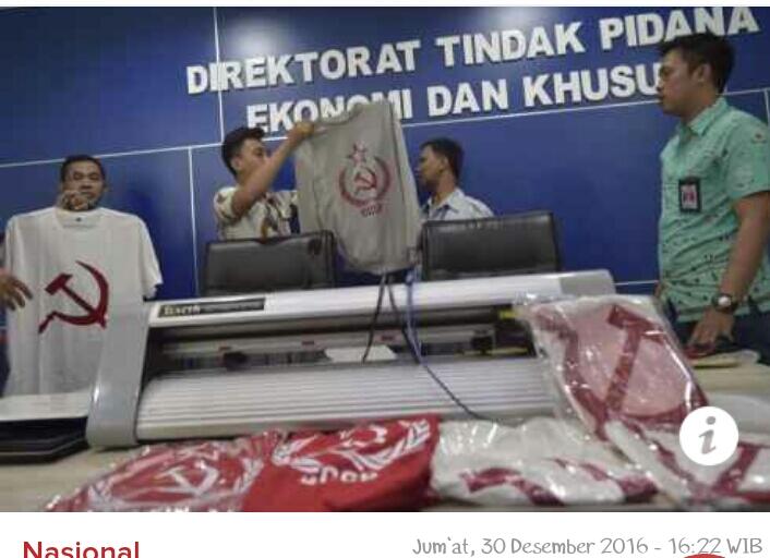 Sebulan Jual Kaus Palu Arit, Hendra Kantongi Rp4 Juta