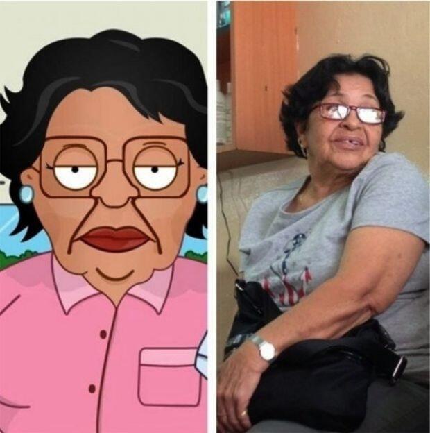 Antara Real Life dan Animasi (i think they more look like..)