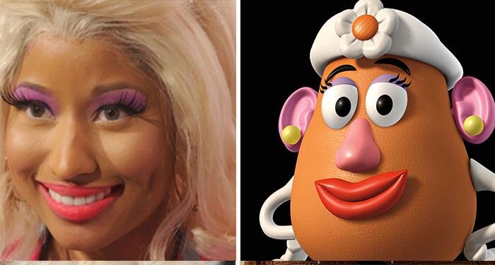 Antara Real Life dan Animasi (i think they more look like..)