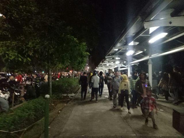 Jelang Puncak Malam Tahun Baru, Monas Terus Dibanjiri Pengunjung