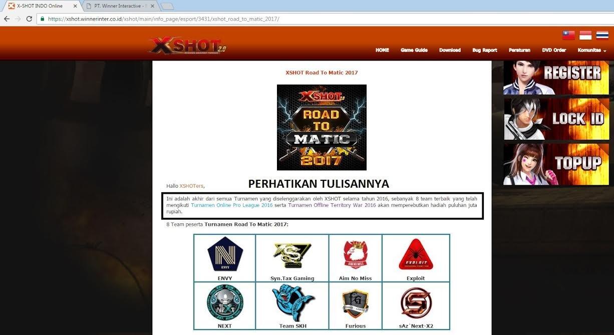 SURAT TERBUKA UNTUK WINNER INTERACTIVE