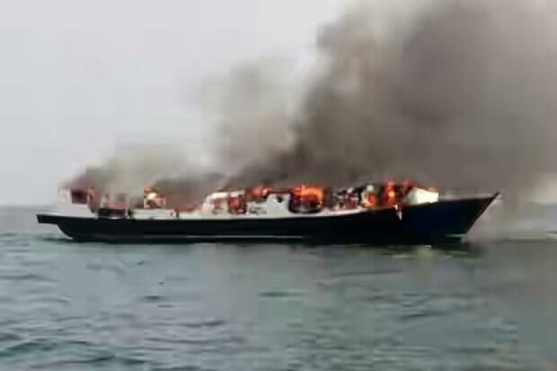 Korban Tewas Kapal Wisata Terbakar di Muara Angke Jadi 23 Orang